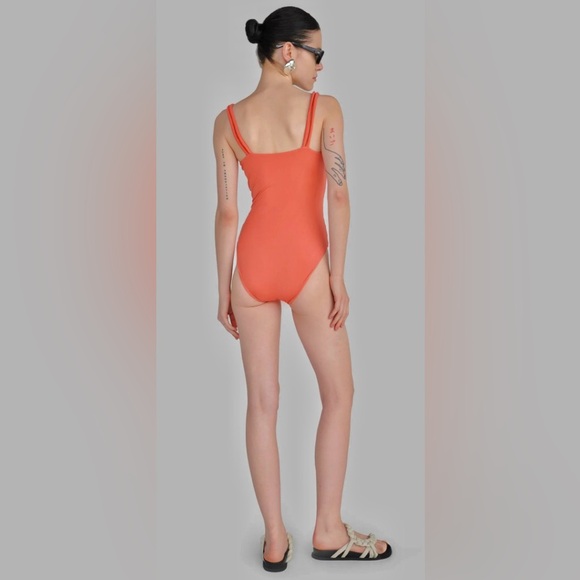 NWT [Maygel Coronel] VICHADA One-Piece Swimsuit Tropical Pink Women’s L-2XL EXT - Picture 4 of 12